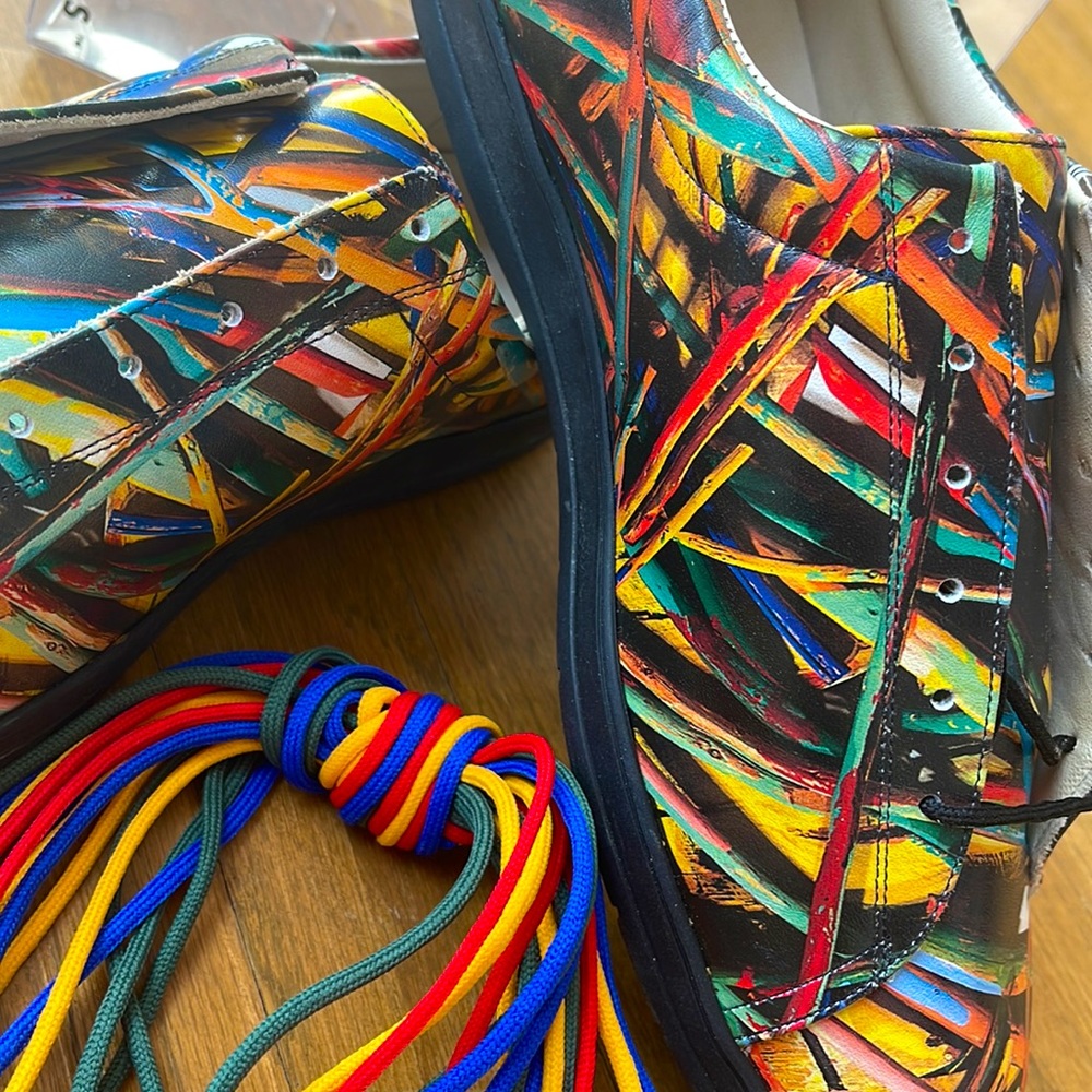 Famous Painting Shoes | Charles Arnoldi Sticks And Plywood shoes | famous shoes